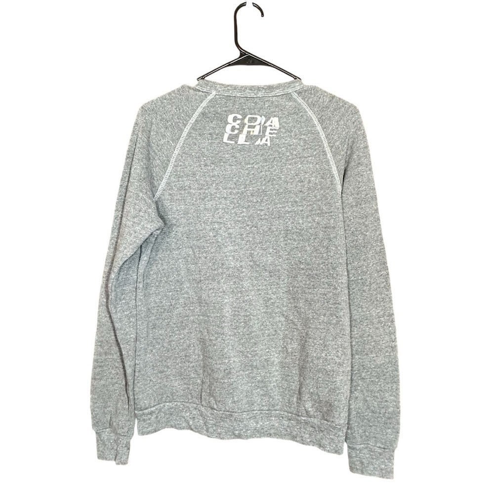 Coachella Valley Music & Art Festival Crewneck Sweatshirt Small Grey - Picture 2 of 5